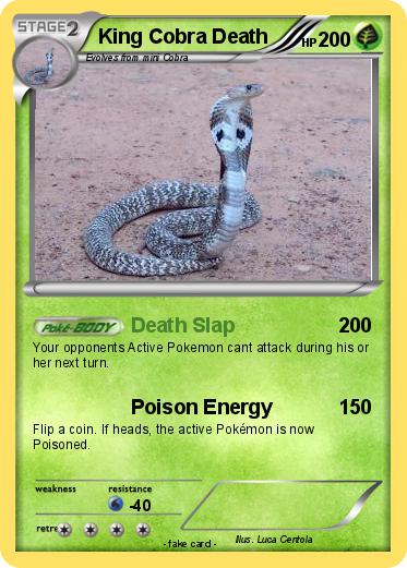Pokemon King Cobra Death