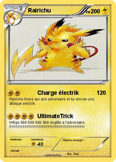 Pokemon Rairichu