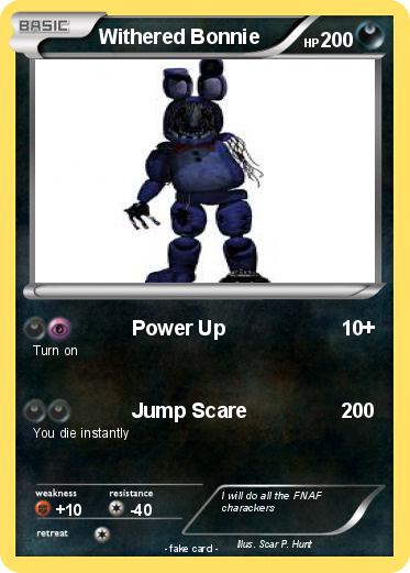 Pokemon Withered Bonnie