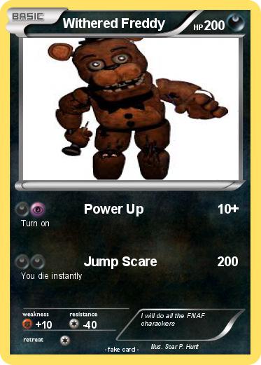 Pokemon Withered Freddy
