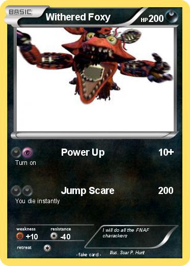 Pokemon Withered Foxy