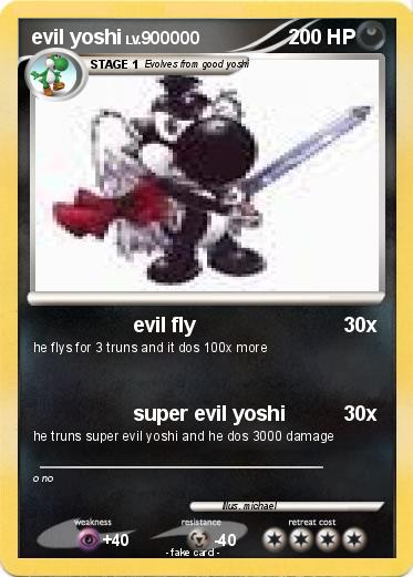 Pokemon evil yoshi