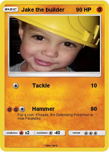 Pokemon Jake the builder