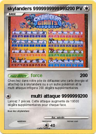 Pokemon skylanders 9999999999999