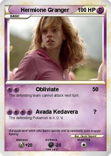 Pokemon Hermione Granger