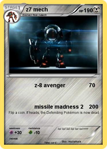 Pokemon z7 mech