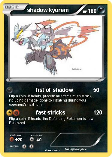 Pokemon shadow kyurem