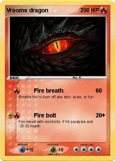 Pokemon Vrooms dragon