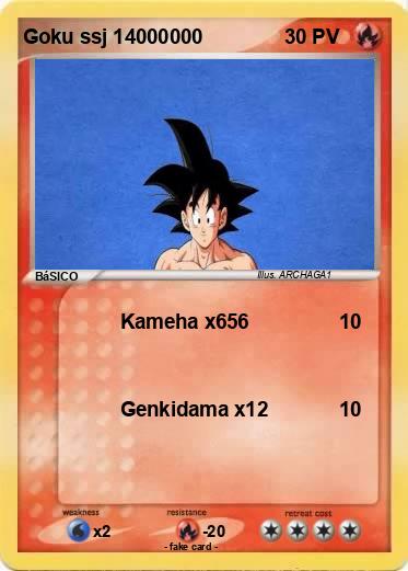Pokemon Goku ssj 14000000