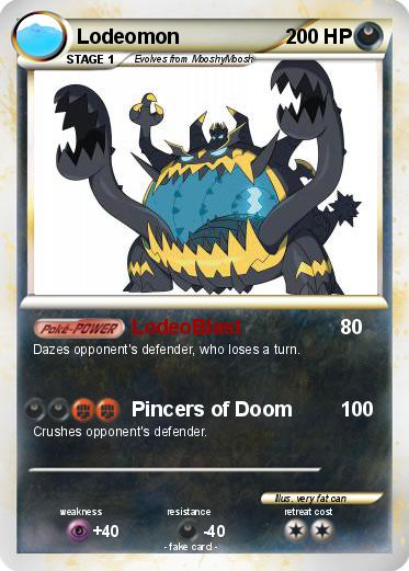 Pokemon Lodeomon