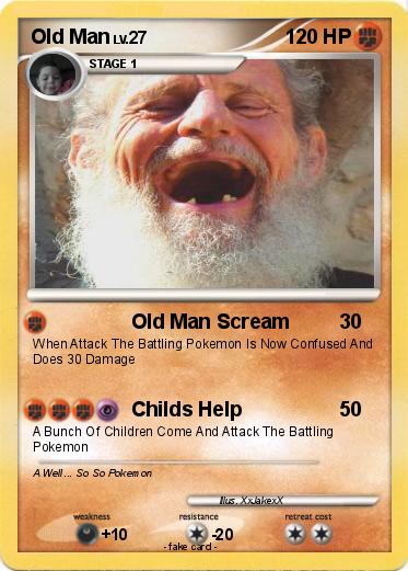 Pokemon Old Man