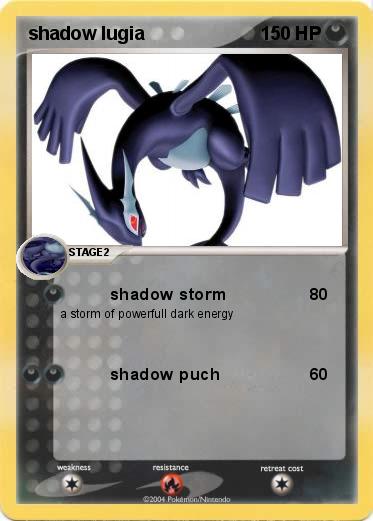 Pokemon shadow lugia