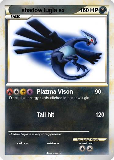 Pokemon shadow lugia ex