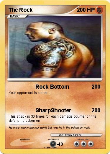 Pokemon The Rock