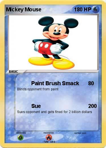 Pokemon Mickey Mouse