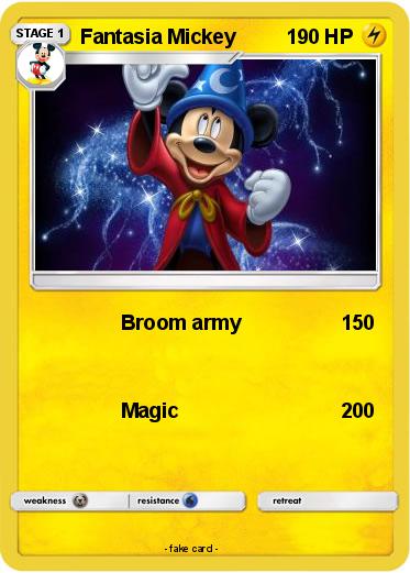 Pokemon Fantasia Mickey