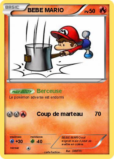 Pokemon BEBE MARIO