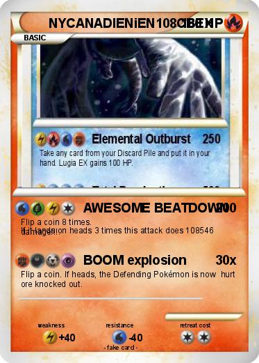 Pokemon NYCANADIENiEN108CBEX
