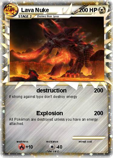 Pokemon Lava Nuke