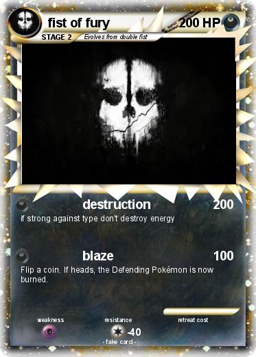 Pokemon fist of fury