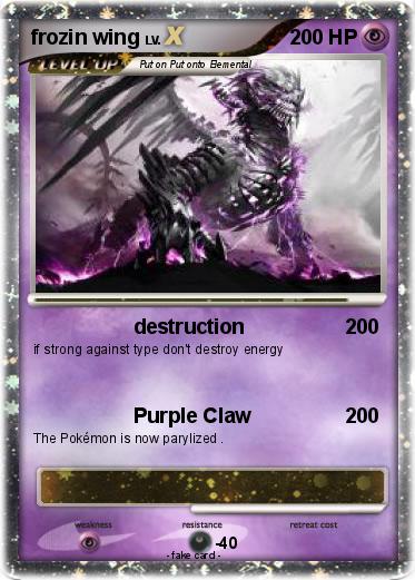 Pokemon frozin wing
