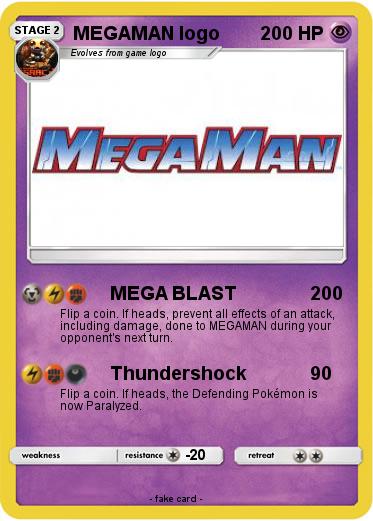 Pokemon MEGAMAN logo