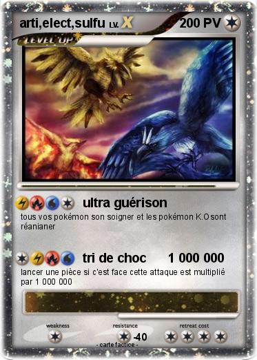 Pokemon arti,elect,sulfu