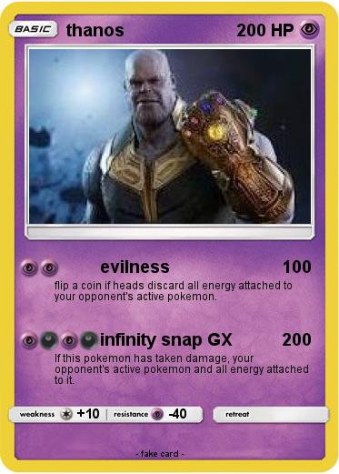 Pokemon thanos