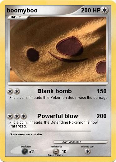 Pokemon boomyboo