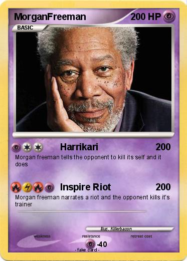 Pokemon MorganFreeman