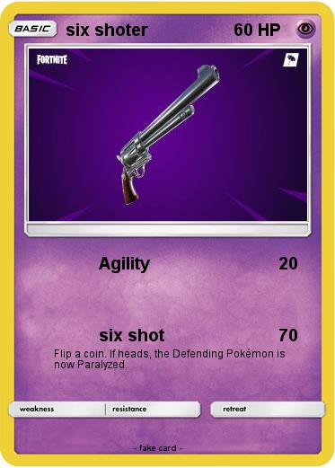 Pokemon six shoter