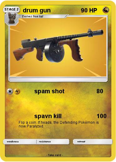 Pokemon drum gun