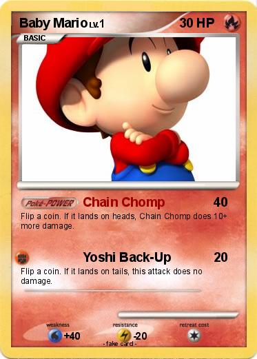 Pokemon Baby Mario