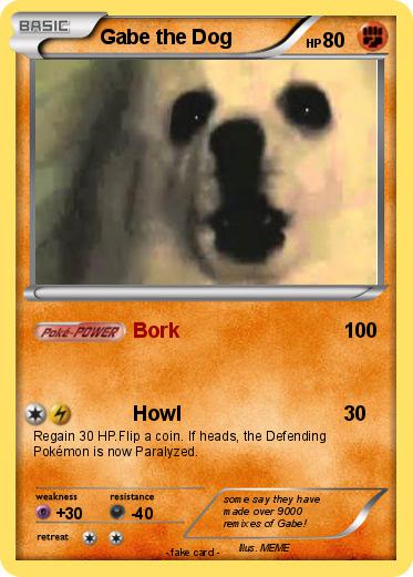 Pokemon Gabe the Dog