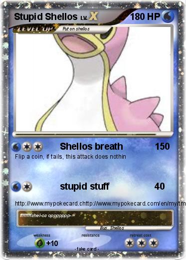Pokemon Stupid Shellos