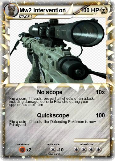 Pokemon Mw2 intervention