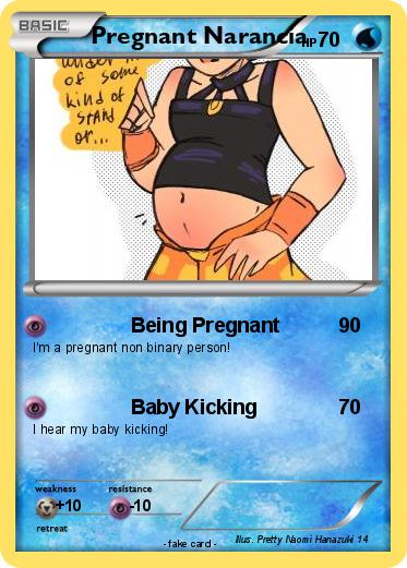 Pokemon Pregnant Narancia