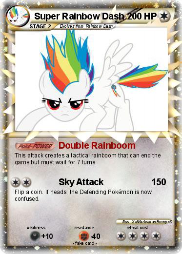 Pokemon Super Rainbow Dash