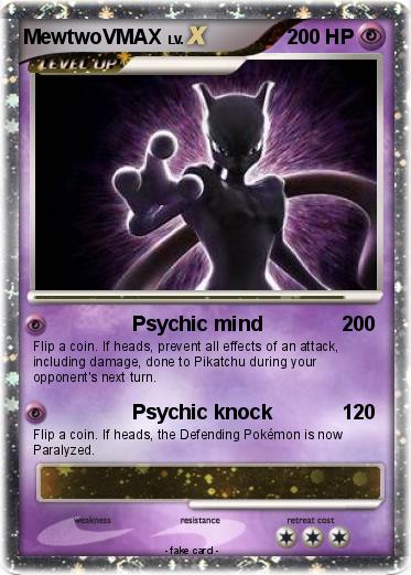 Pokemon MewtwoVMAX