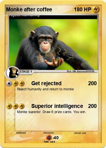 Pokemon Monke after coffee