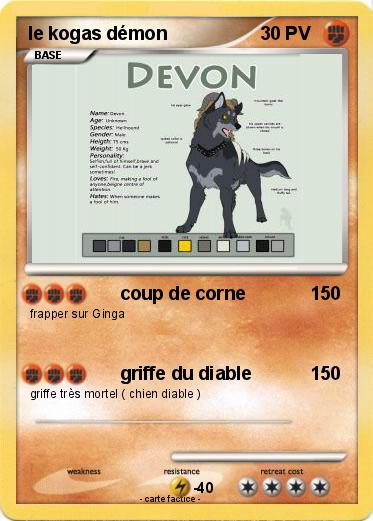 Pokemon le kogas démon
