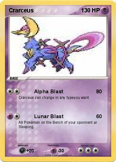 Pokemon Crarceus