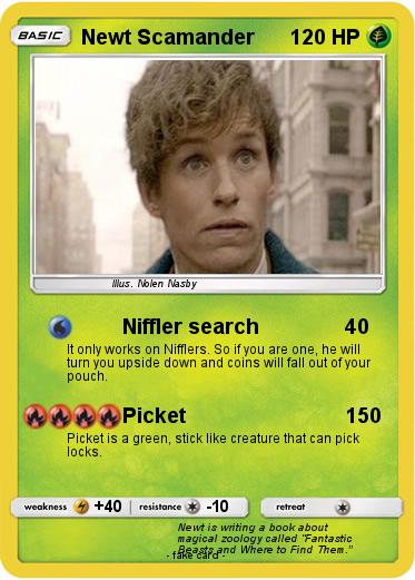 Pokemon Newt Scamander