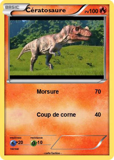 Pokemon Cératosaure