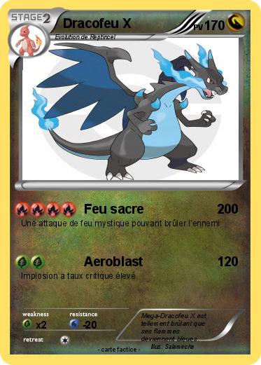 Pokemon Dracofeu X