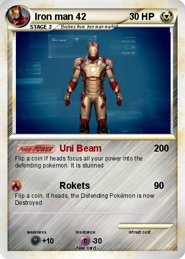Pokemon Iron man 42