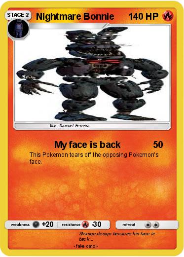 Pokemon Nightmare Bonnie