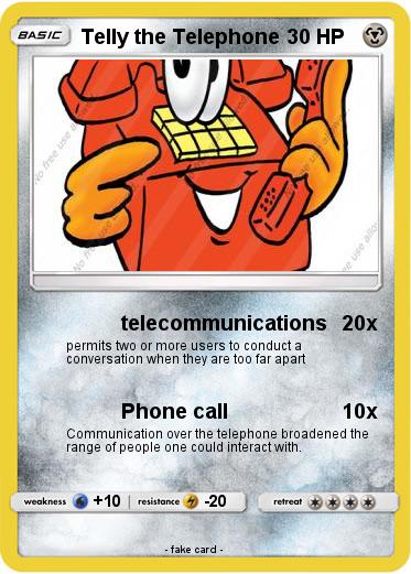 Pokemon Telly the Telephone