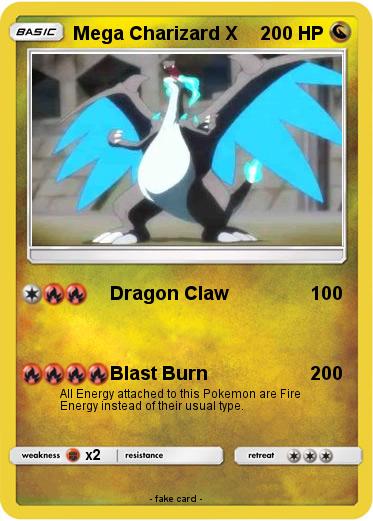Pokemon Mega Charizard X