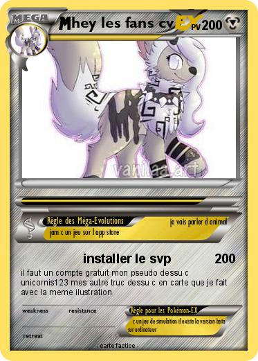 Pokemon hey les fans cv